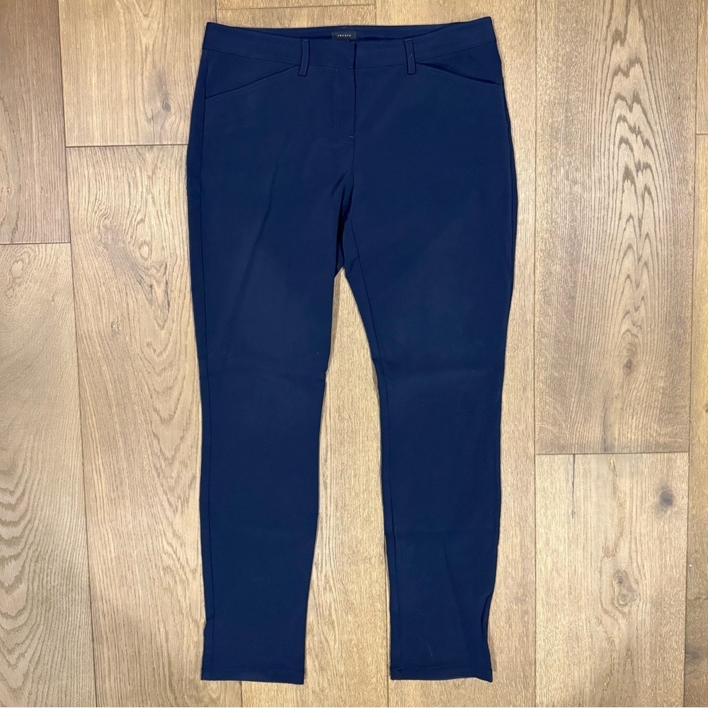 Theory Dantey Mandatory Slim Trouser Pants Navy Blue